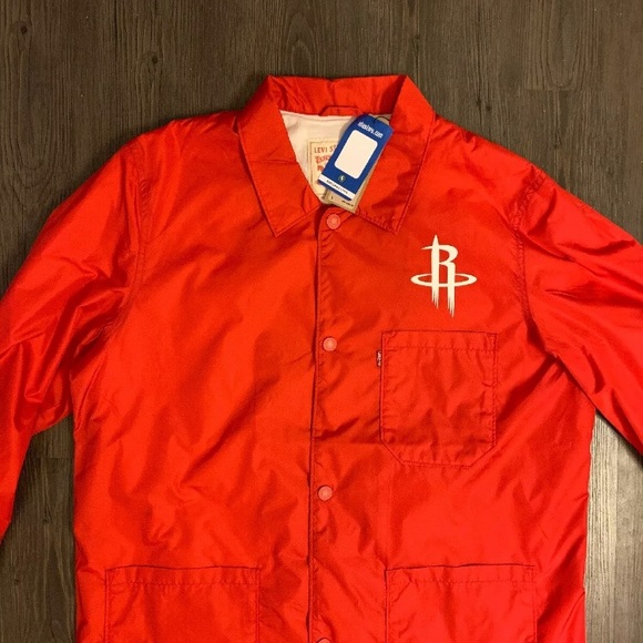 Levis x Houston Rockets Collaboration Windbreaker - Picture 7 of 8